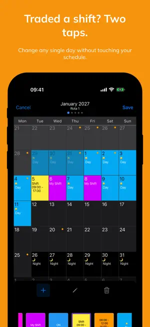 Rota Calendar: Shift Planner screenshot 3
