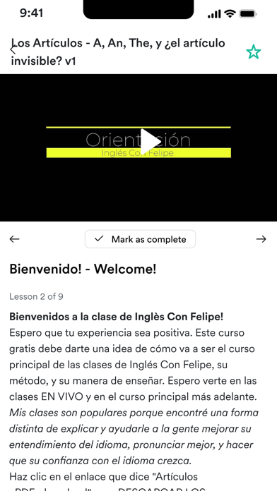 Ingles Con Felipe Screenshot