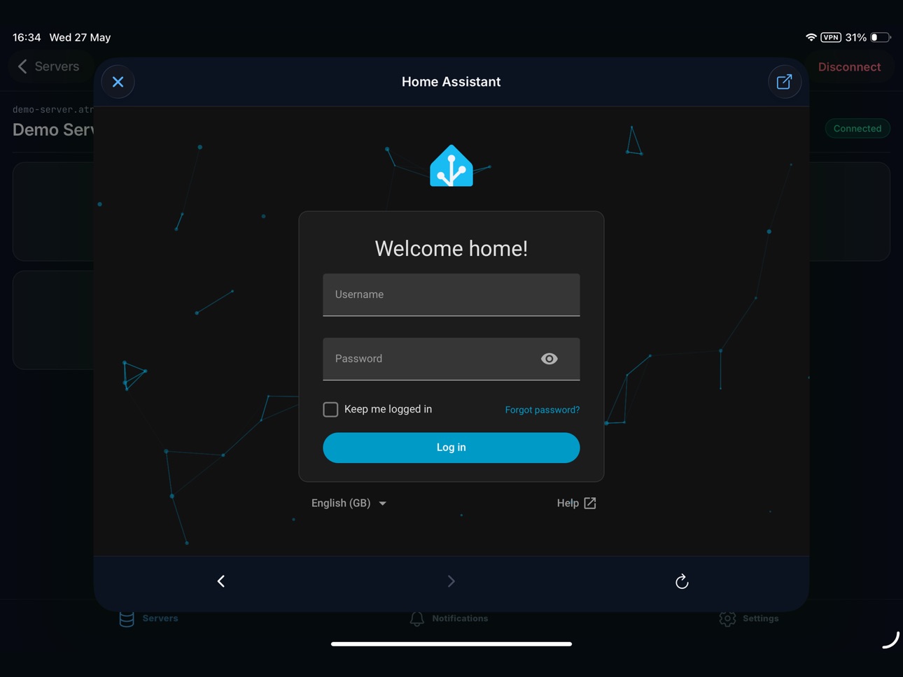 iPad screenshot
