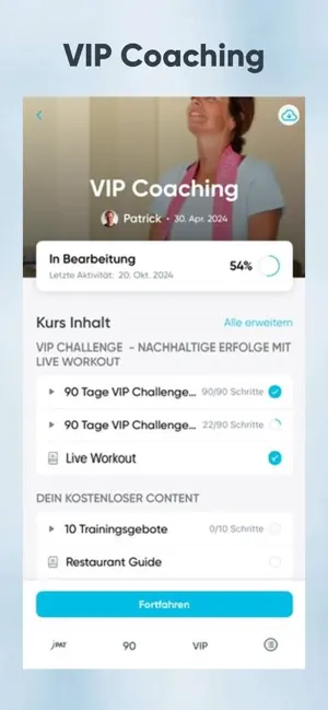 PAT.fit screenshot 2