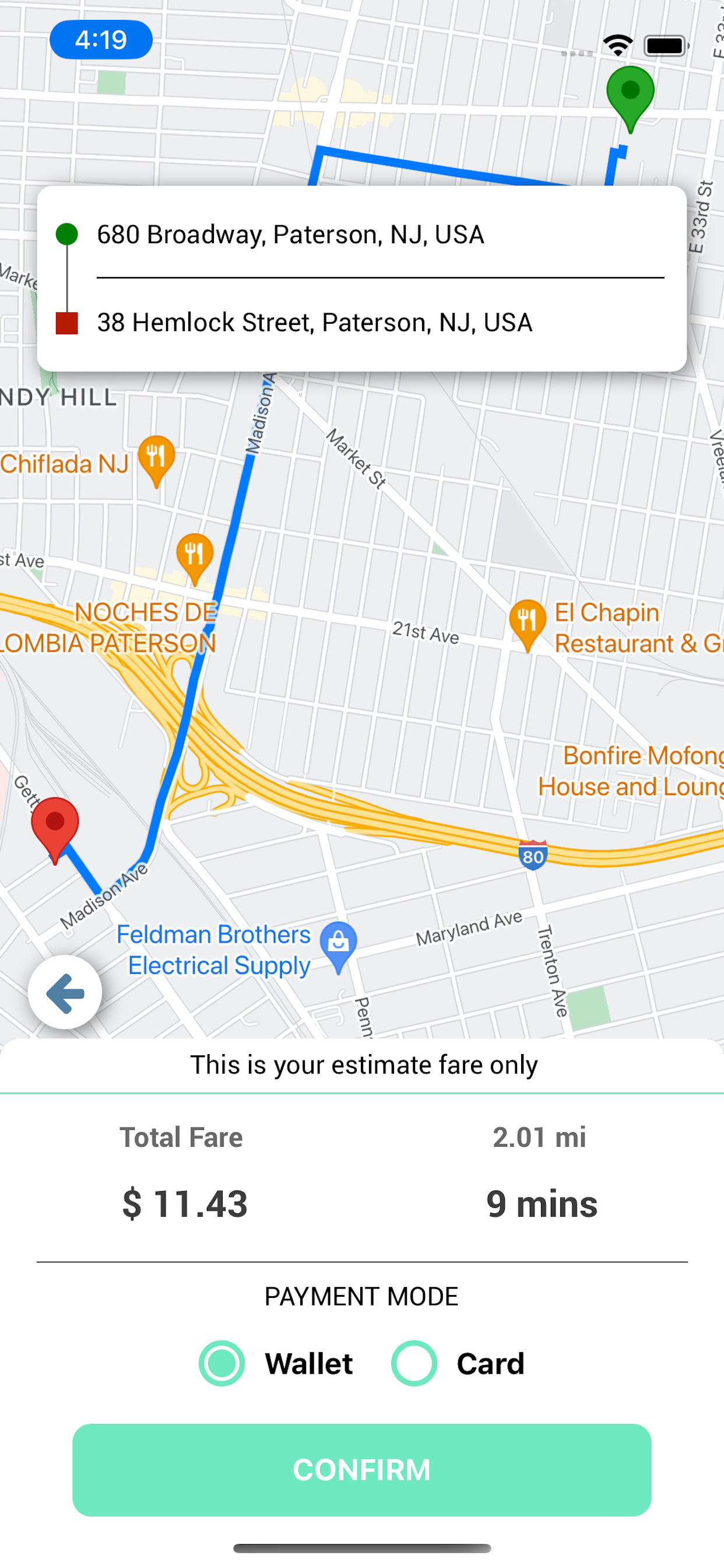 Pullup Rideshare