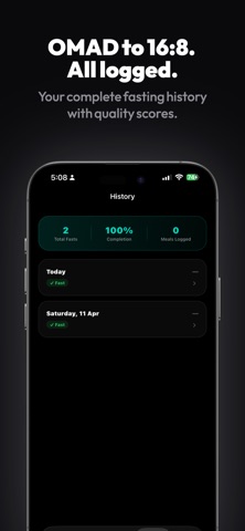 FastFlow: 16:8 Fasting Tracker Screenshot 7 of 8