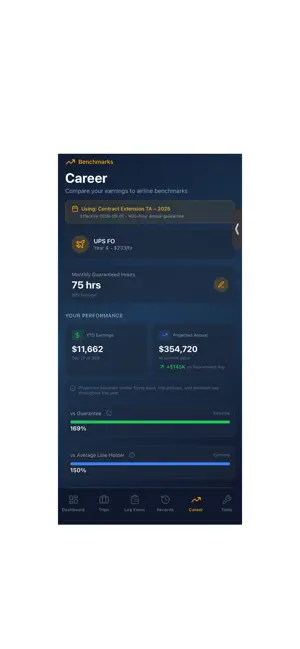 PilotPay Tracker screenshot 1