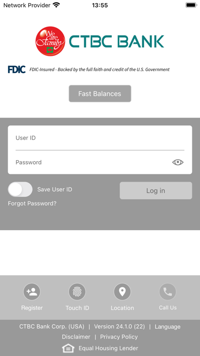 CTBC Bank (USA) Screenshot