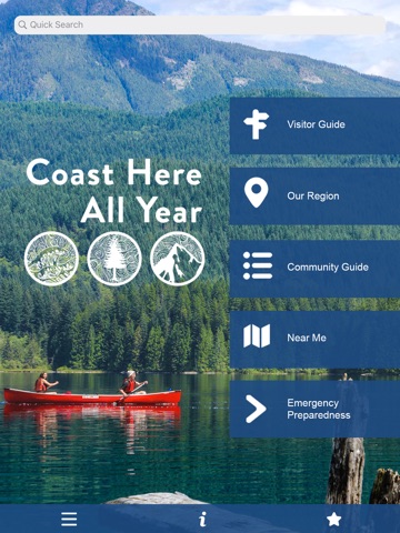 Powell River iPad screenshot