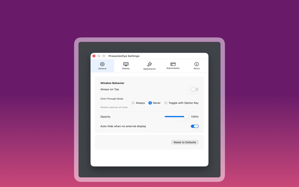 #2. PresenterEye - Display Preview (macOS) 게시자: Jigar Patel
