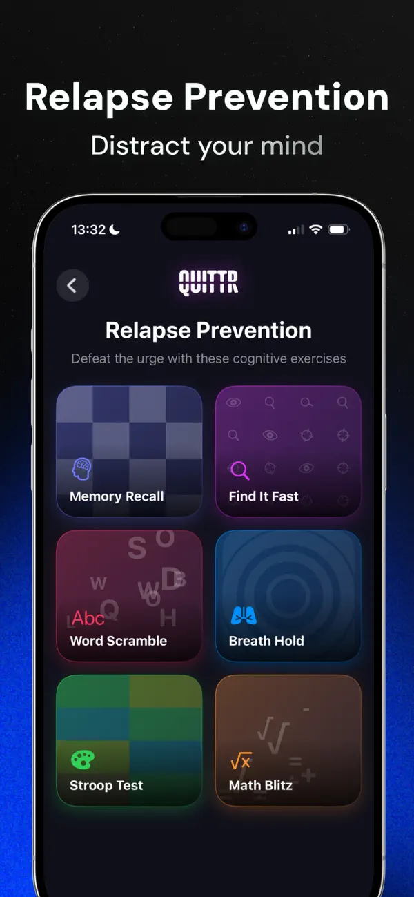 #6. QUITTR - Break Free Now (iOS) By: Quittr, LLC