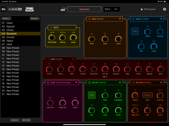 POD Express Edit iPad screenshot 1 - Music app