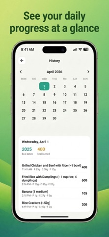 Logrie - AI Calorie Tracker Screenshot 5 of 8