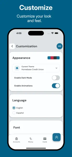 Homebase Credit Union screenshot 4