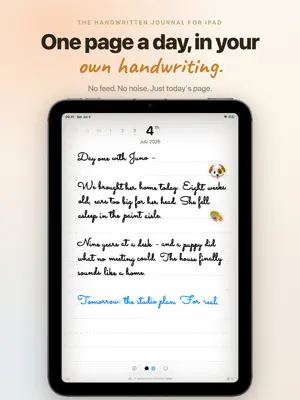 Pennen: Handwritten Journal screenshot 1