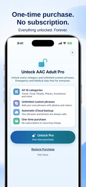 AAC Adult: Text to Speech screenshot 3