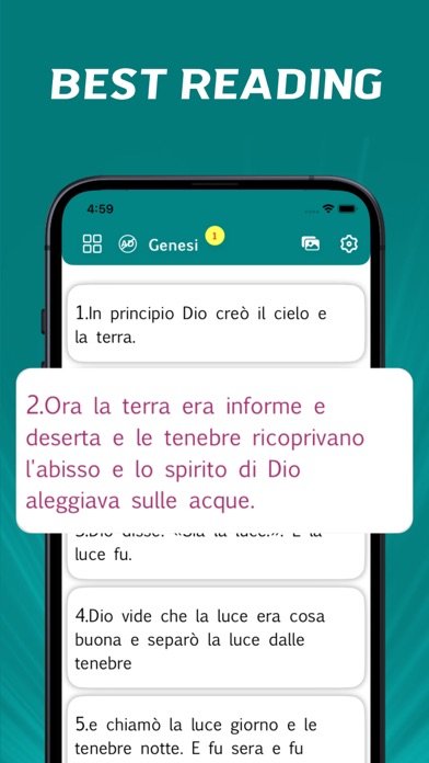 Italian Bible Screenshot