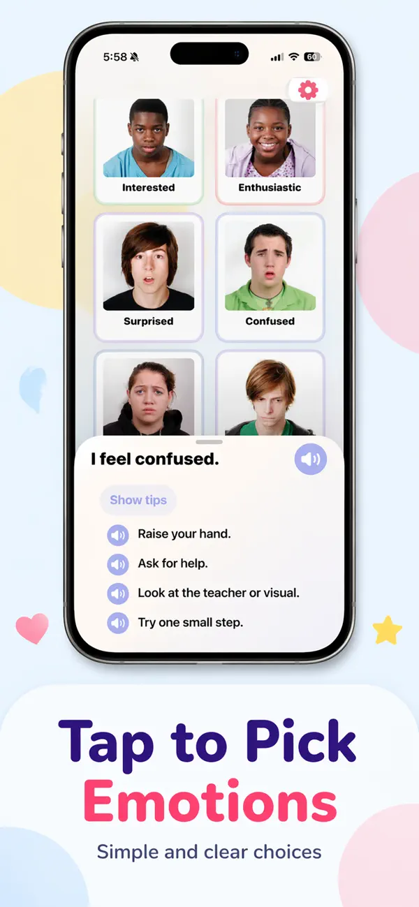 Screenshot #2 pour Feelings Buddy: Calm Emotions