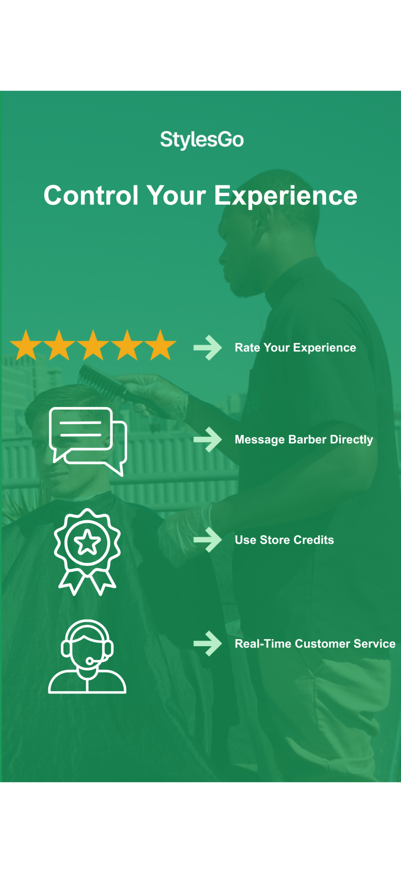 StylesGo: Book Mobile Barbers