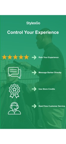 StylesGo: Book Mobile Barbers iPhone screenshot