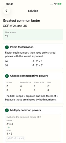 Tiger Algebra Solver screenshot 5