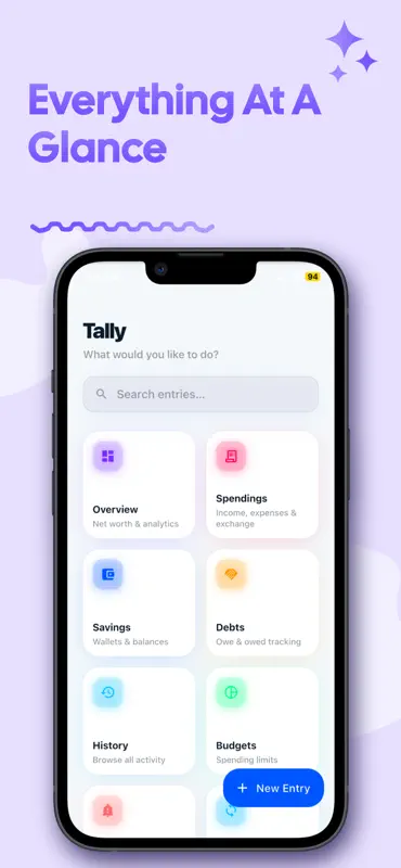 Tally Personal Finance screenshot 1 of 7