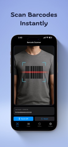 Barcode Scanner+ Generator Pro Screenshot 1 of 3