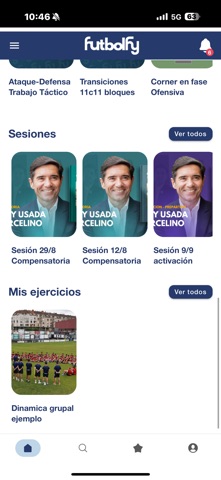 Futbolfy App screenshot