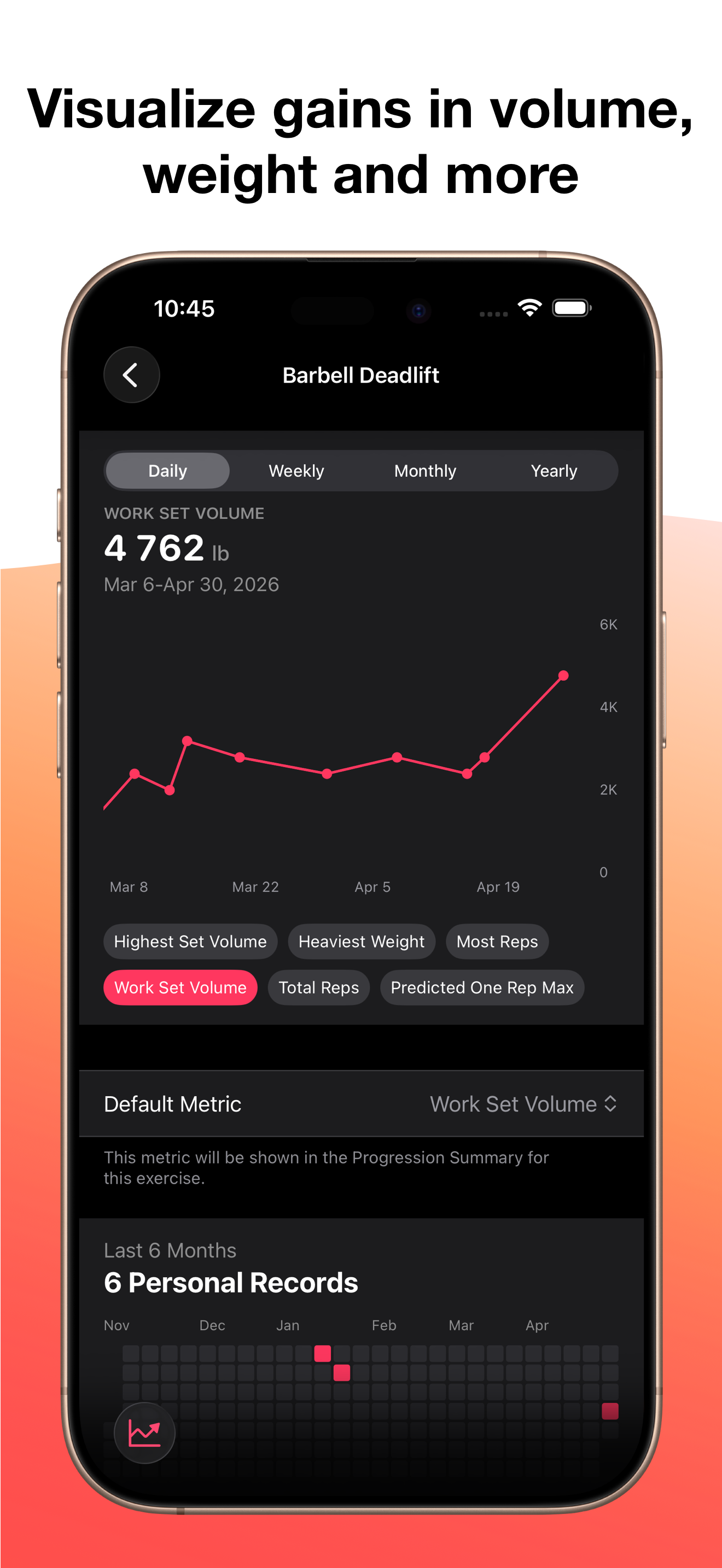 On Lifting Log Workout Tracker