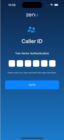 Zenu Caller ID screenshot