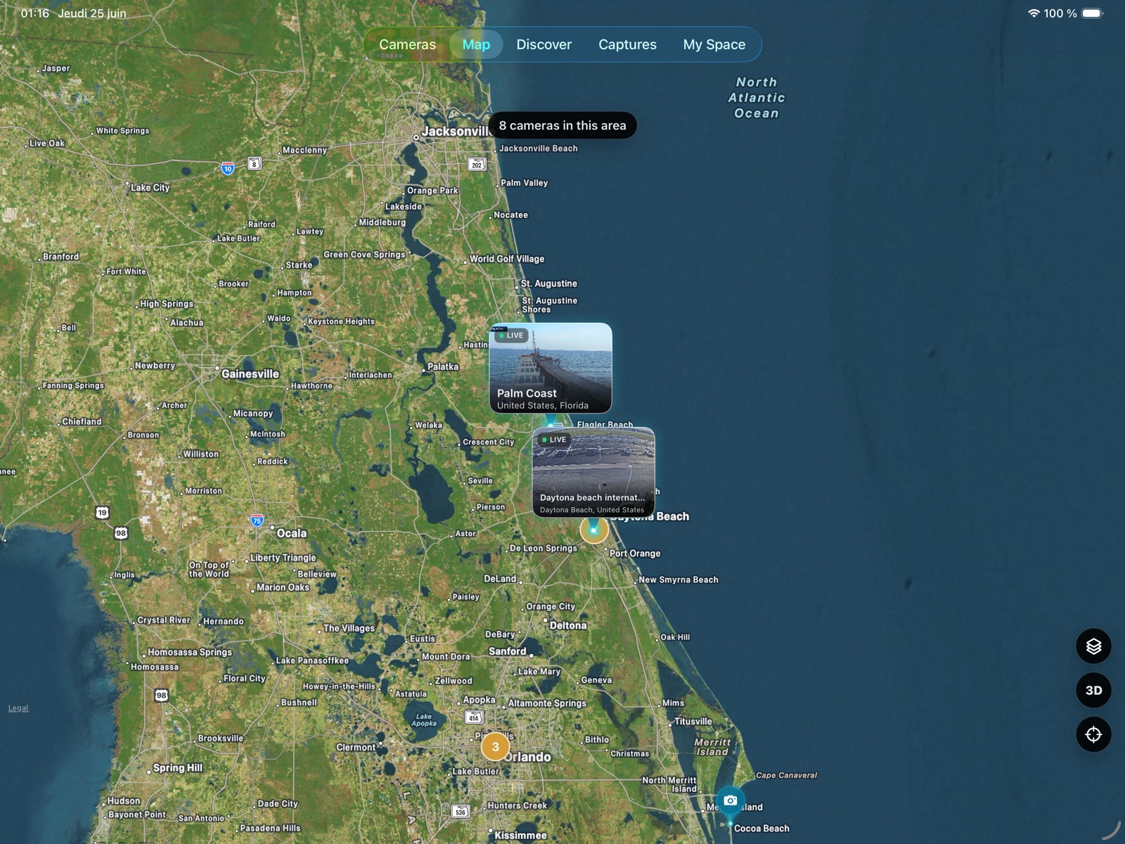 Planet Cam: Live World Map ipad screenshot 3