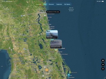 Planet Cam: Live World Map iPad screenshot