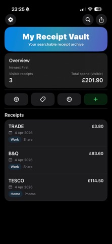 My Receipt Vault Screenshot 4 of 6