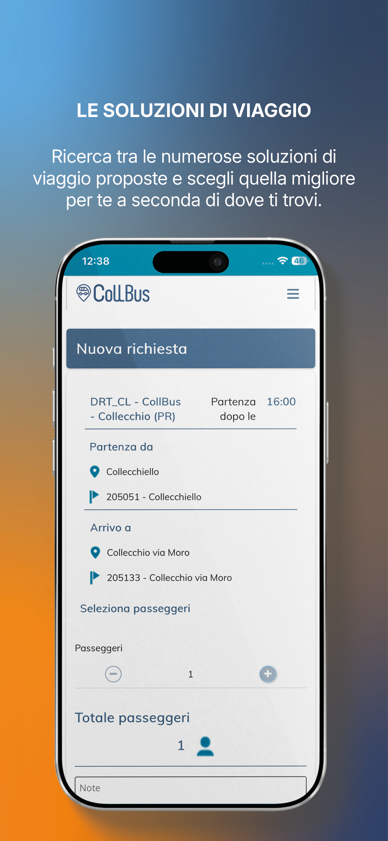 CollBus Servizio a Chiamata screenshot 3