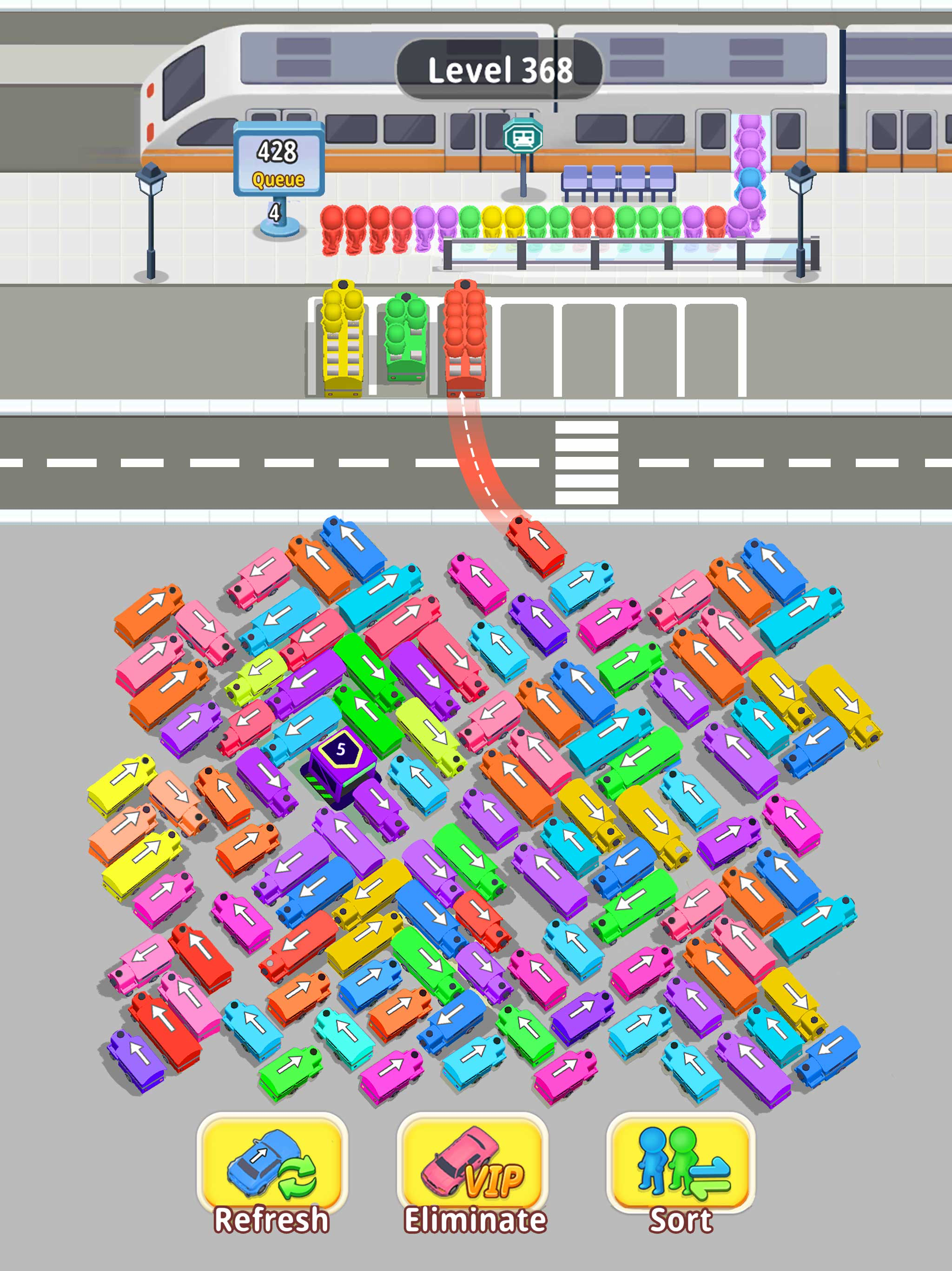 Traffic Out - Car Bus Jam 3D