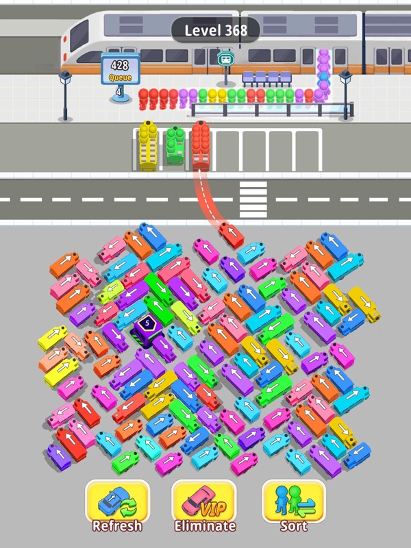 Traffic Out - Car Bus Jam Game screenshot 9