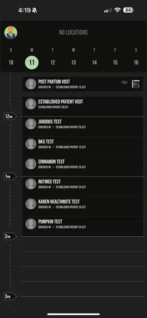 MyMedicalScribe screenshot 2