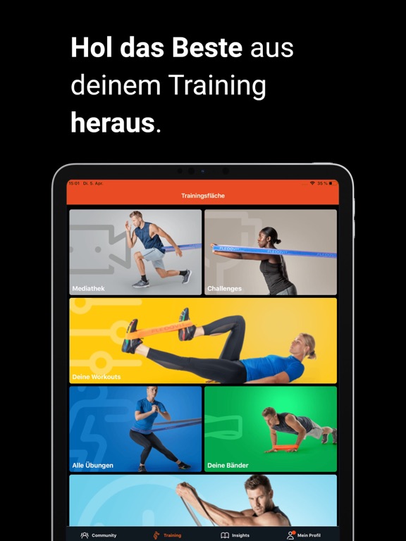 Screenshot #4 pour FLEXVIT® - Bands Reloaded