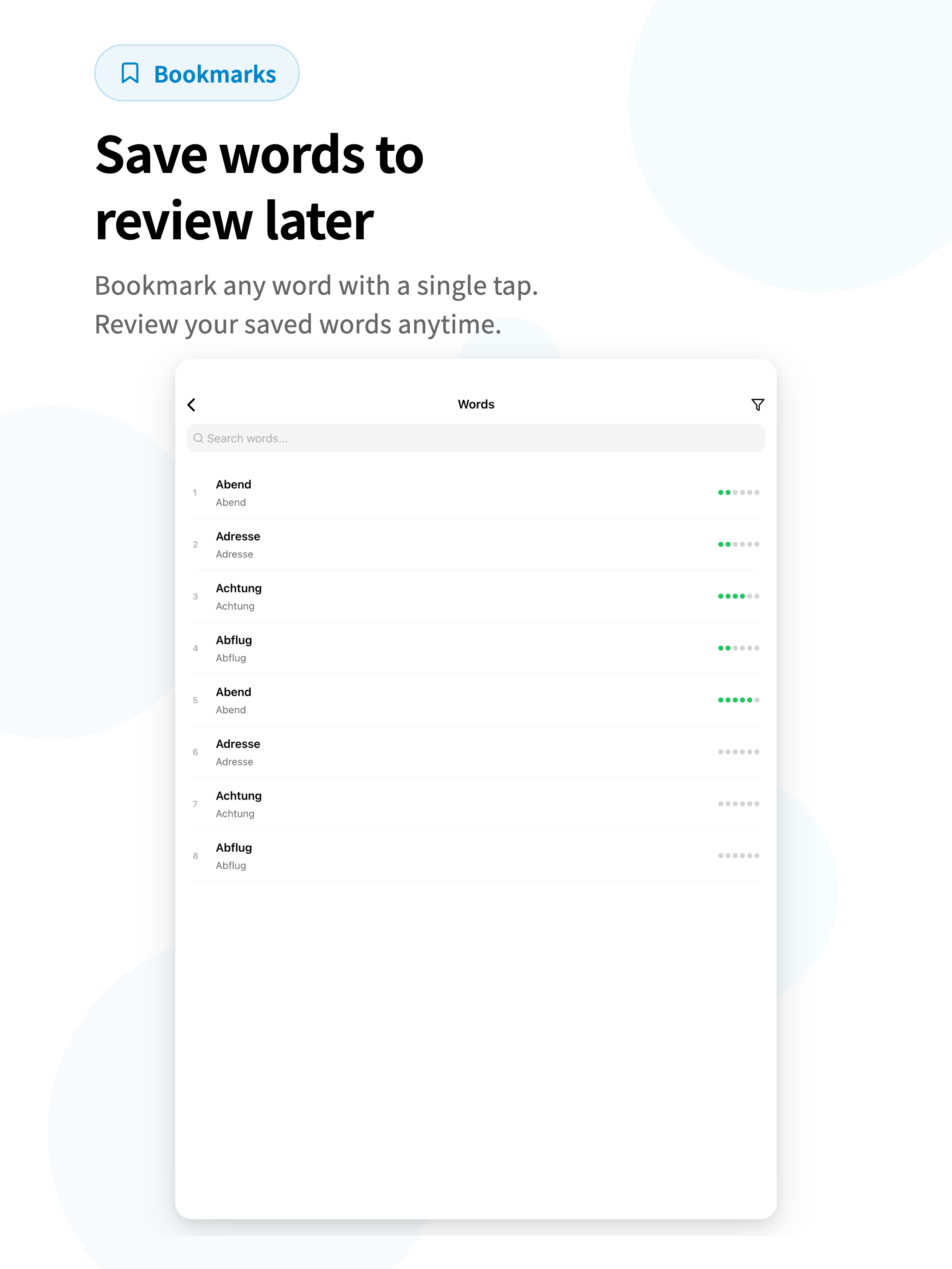 Learn German: 6600 Words screenshot 16