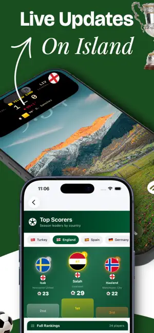 Live Soccer Score: Goal Island screenshot 4