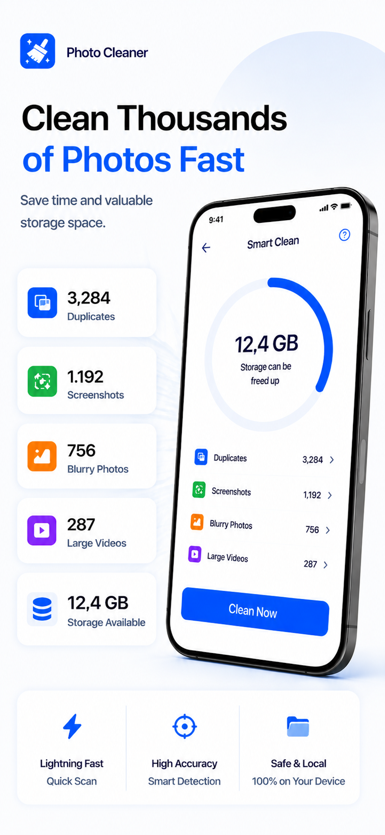 Photo Cleaner: Clean Space