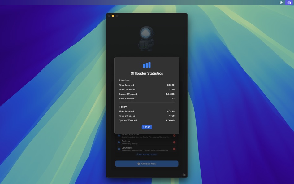 #5. Offloader (macOS) By: Eric Mann