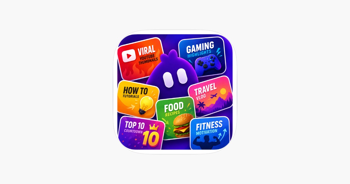 ‎Thumbly: AI Thumbnail Maker 앱 - App Store