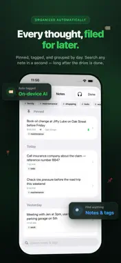 Car Notes: Voice Memos screenshot 2