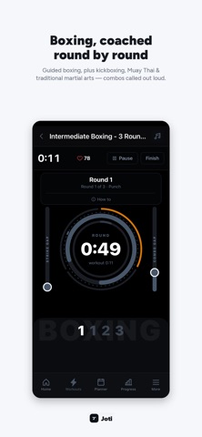 Joti - Workout tracker Screenshot 4 of 8