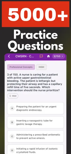 CMSRN Med-Surg Exam Prep 2026 screenshot 1