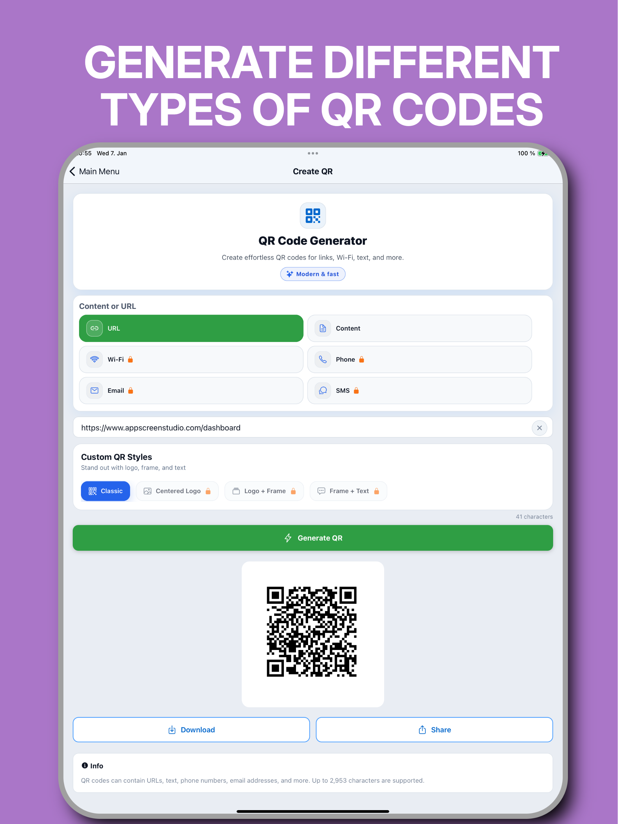 Secure QR & Link Scanner screenshot 14