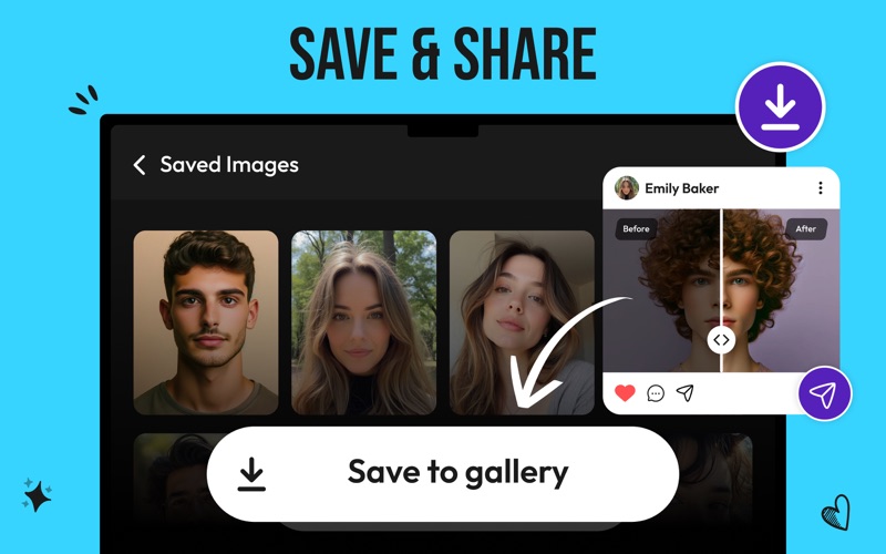 AI Photo Enhancer : RAZE AI iPhone screenshot