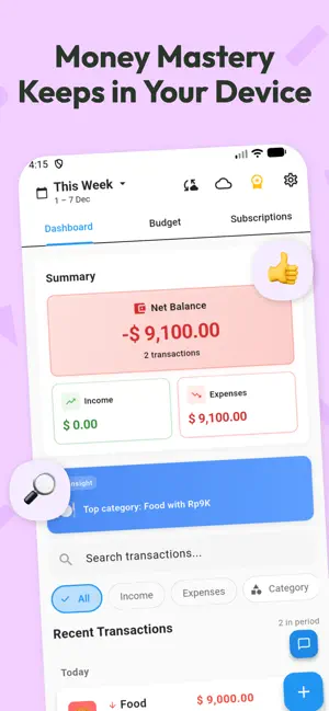 Exspendse: AI Expense Tracker screenshot 1