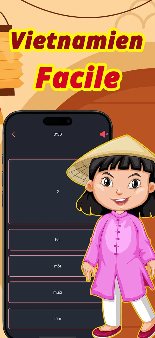 Screenshot #2 pour Chiffres: langue vietnamienne