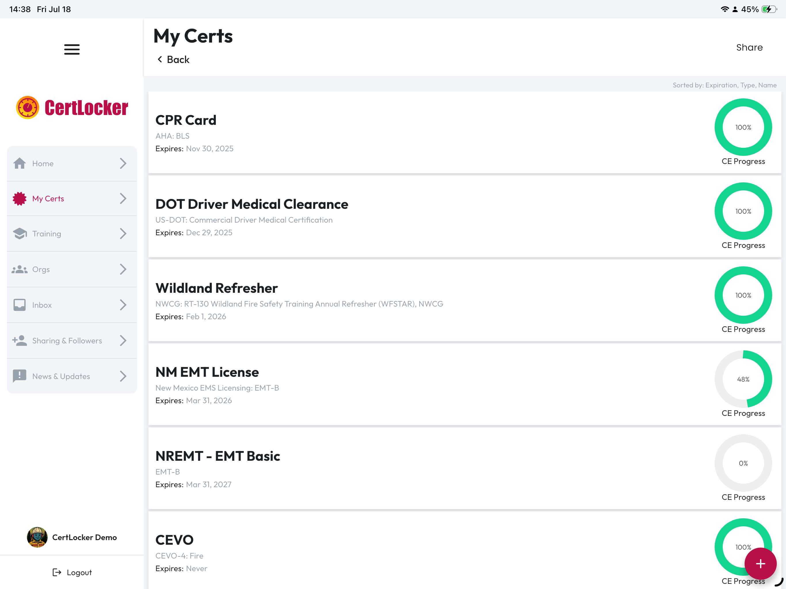 CertLocker screenshot 13