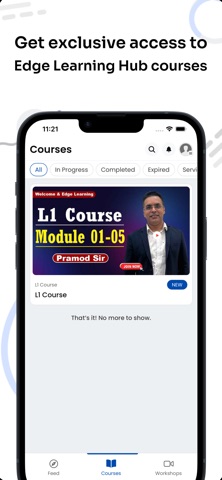 Edge Learning Hub screenshot