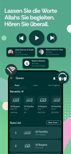Screenshot von Muslim Pro: Quran & Athan auf dem iPhone 4