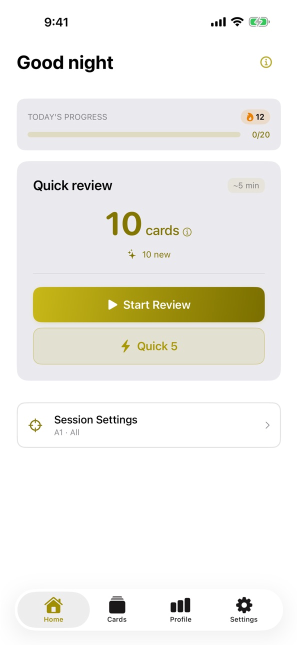 iPhone screenshot